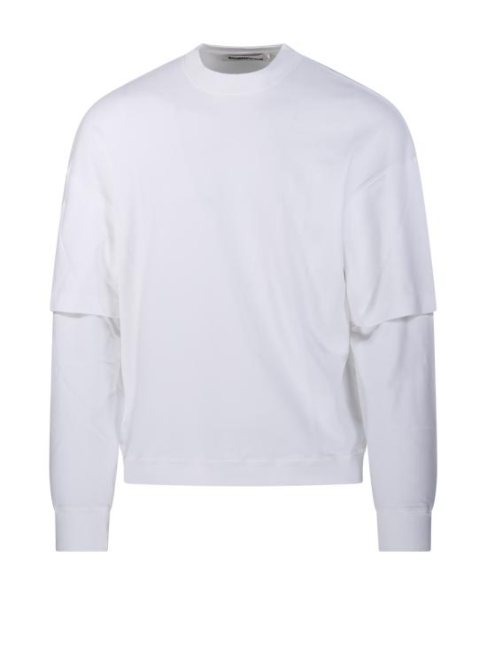 26FW 다크파크 긴팔 티셔츠 MJE10 JER01 0001 WHITE