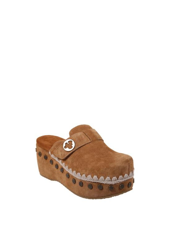 26SS 모우 뮬/슬리퍼 SW611001A COG COGNAC - MOU