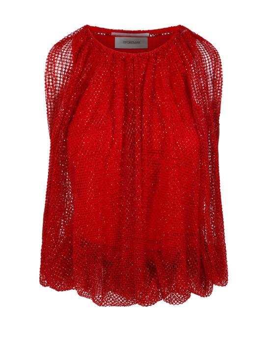 26SS 스포트막스 탑 2612941061600 001 ROSSO