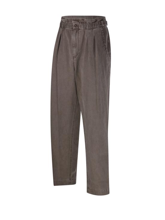 26SS 이자벨마랑에뚜왈 스트레이트 팬츠 A0660FA D1G04E 50DZ DARK BRONZE - ISABEL MARANT ETOILE