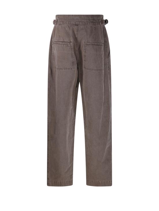 26SS 이자벨마랑에뚜왈 스트레이트 팬츠 A0660FA D1G04E 50DZ DARK BRONZE - ISABEL MARANT ETOILE