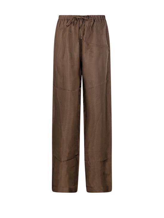 26SS 로에 스트레이트 팬츠 41930015 249 BROWN MINI CHECK