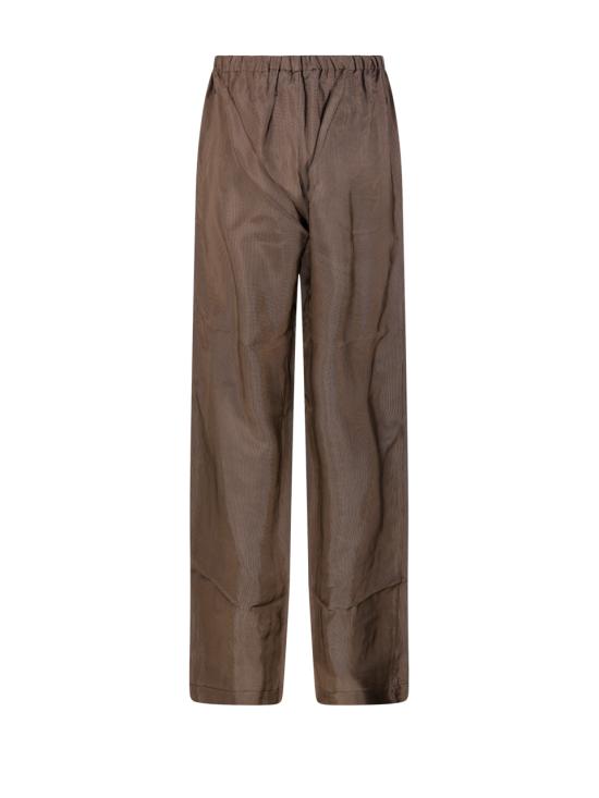 26SS 로에 스트레이트 팬츠 41930015 249 BROWN MINI CHECK - ROHE