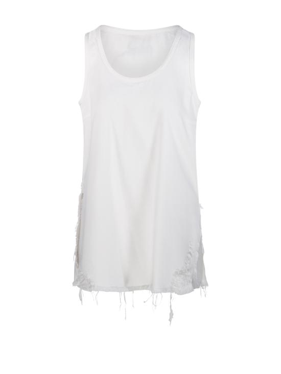 26SS 다크파크 탑 WTO10 TWB03W008 W008 WASHED WHITE