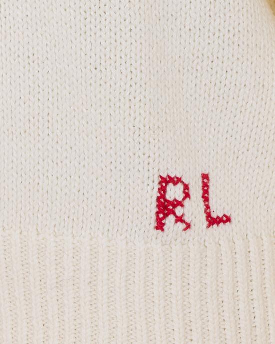 26FW 폴로 랄프로렌 스웨터 211B17764001 PARCHMENT CREAM WHITE - POLO RALPH LAUREN