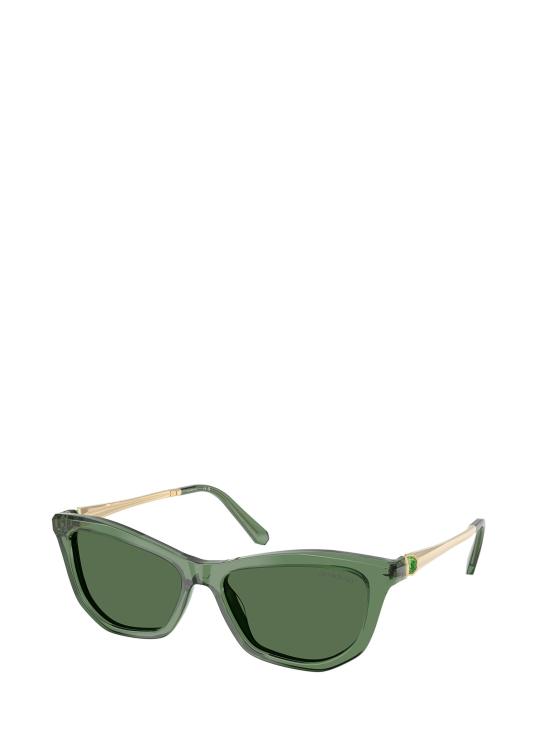 26FW 스와로브스키 선글라스 SK6057 108571 TRANSPARENT GREEN - SWAROVSKI