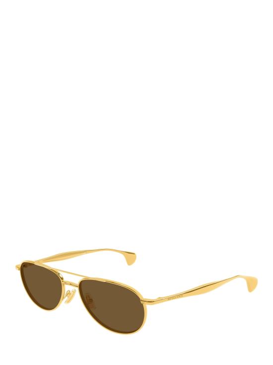 26FW 보테가베네타 선글라스 BV1419S 001 GOLD - BOTTEGA VENETA
