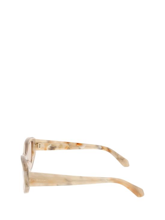 26FW 살바토레 페라가모 선글라스 SF2104S 252 TRANSPARENT BEIGE MARBLE - SALVATORE FERRAGAMO