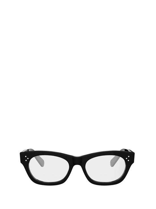 26FW 셀린느 3 도츠 아세테이트 안경테 CL50166I 001 BLACK