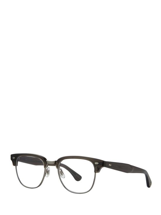 26FW 가렛라이트 안경 ELKGROVE BLGL BS BLACK GLASS BRUSHED SILVER - GARRETT LEIGHT
