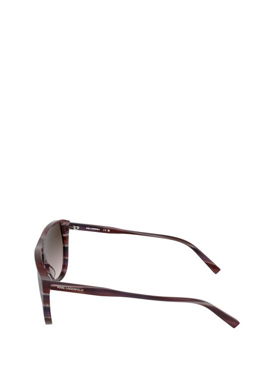 26FW 칼라거펠트 선글라스 KL6227S 608 STRIPED BURGUNDY - KARL LAGERFELD