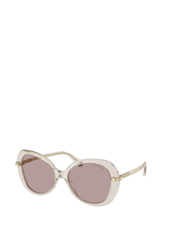 26FW 스와로브스키 선글라스 SK6059 3003LA TRANSPARENT BEIGE - SWAROVSKI