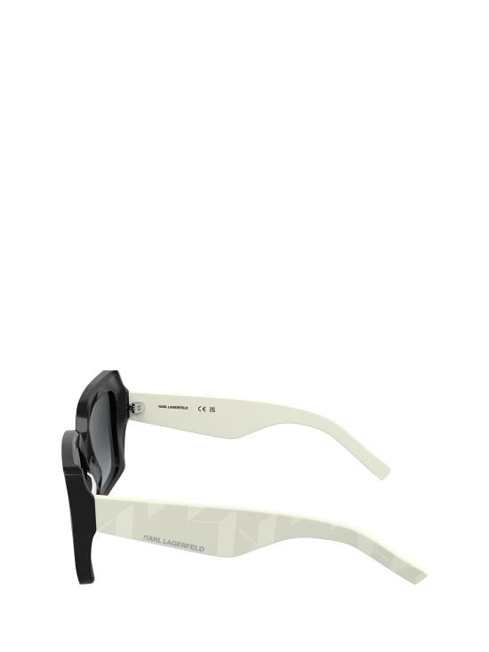 26FW 칼라거펠트 선글라스 KL6203S 006 BLACK WHITE - KARL LAGERFELD