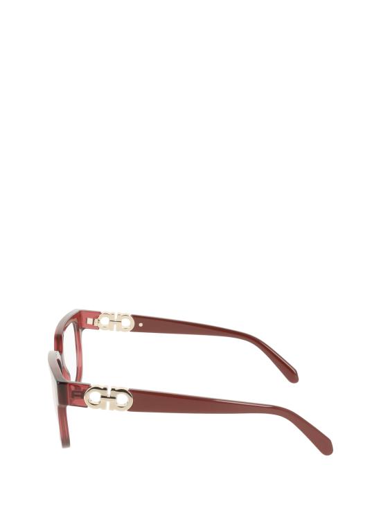 26FW 살바토레 페라가모 안경 SF3056 655 TRANSPARENT WINE - SALVATORE FERRAGAMO