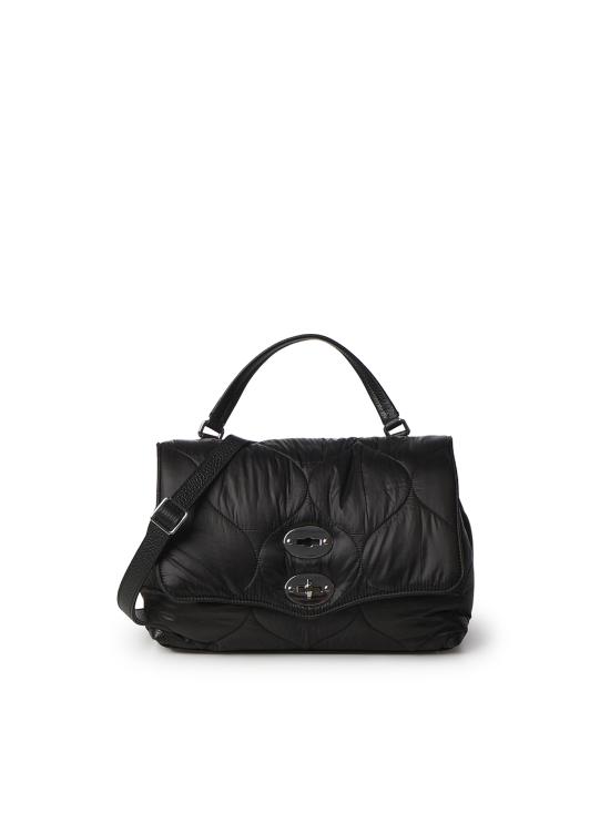 26FW 자넬라토 토트백 070930 2310000Z0001 BLACK LIQUIRIZIA