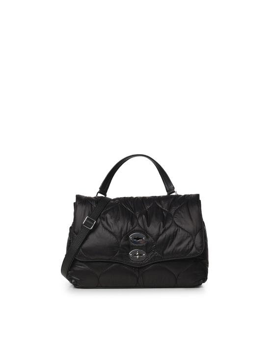 26FW 자넬라토 토트백 070930 2310000Z0001 BLACK LIQUIRIZIA