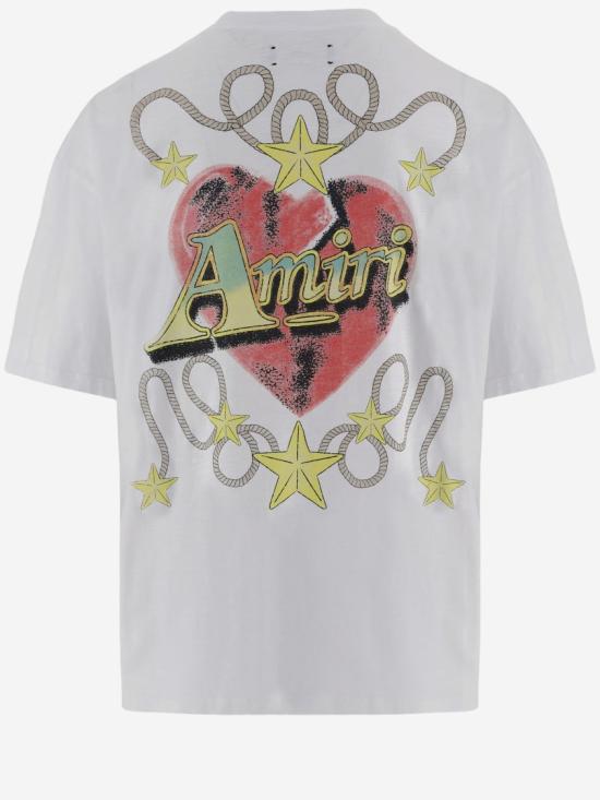 26FW 아미리 반팔 티셔츠 AM426JR037003O White - AMIRI