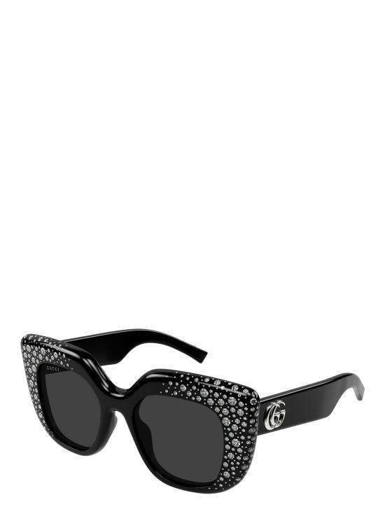 26FW 구찌 선글라스 GG2030S 005 BLACK WITH STRASS - GUCCI