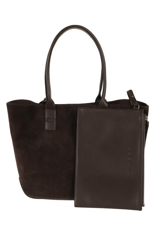 26FW 호간 토트백 KBW01TA0200UGM Brown - HOGAN