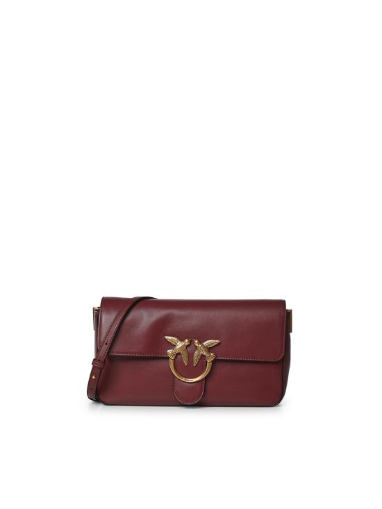 26FW 핑코 숄더백 107925 A2JGWW5Q BURGUNDY