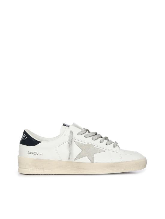 26FW 골든구스 스타단 스웨이드 스타 스니커즈 GMF00128 F00056710509 WHITE ICE BLUE