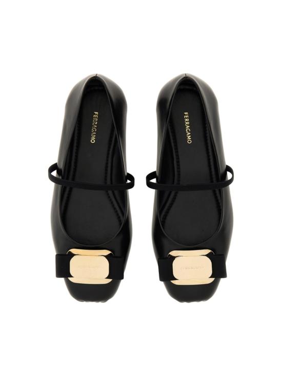  살바토레 페라가모 슈즈 페라가모 지나  블랙 - SALVATORE FERRAGAMO