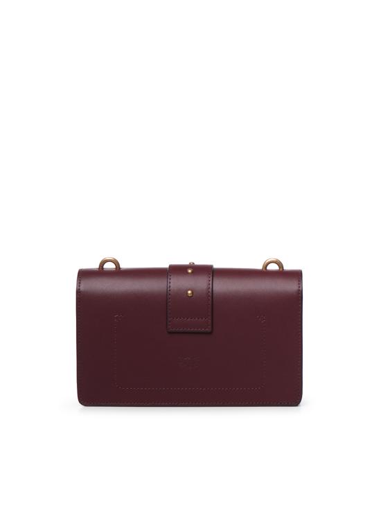 26FW 핑코 숄더백 107071 A0F1WW5Q BURGUNDY - PINKO