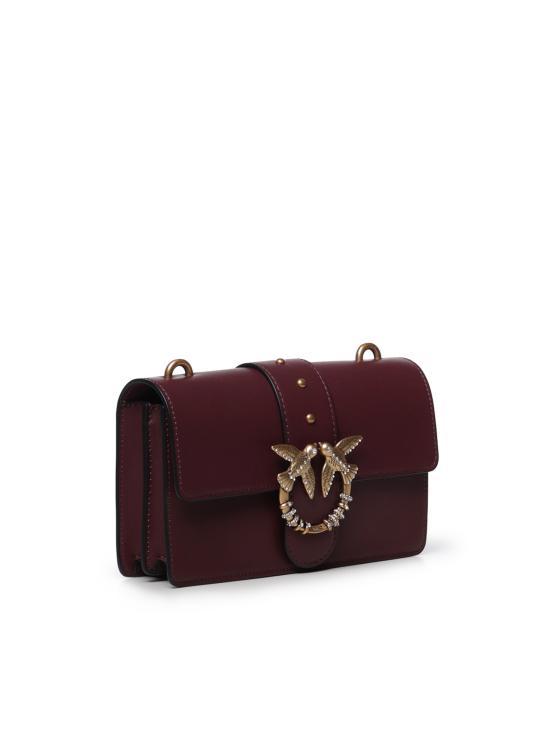 26FW 핑코 숄더백 107071 A0F1WW5Q BURGUNDY - PINKO