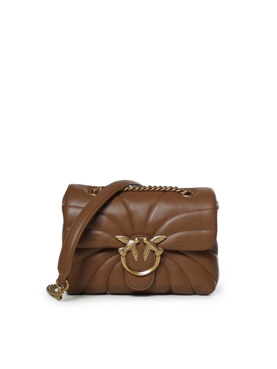 26FW 핑코 가방 100039 A1EXM37Q COGNAC
