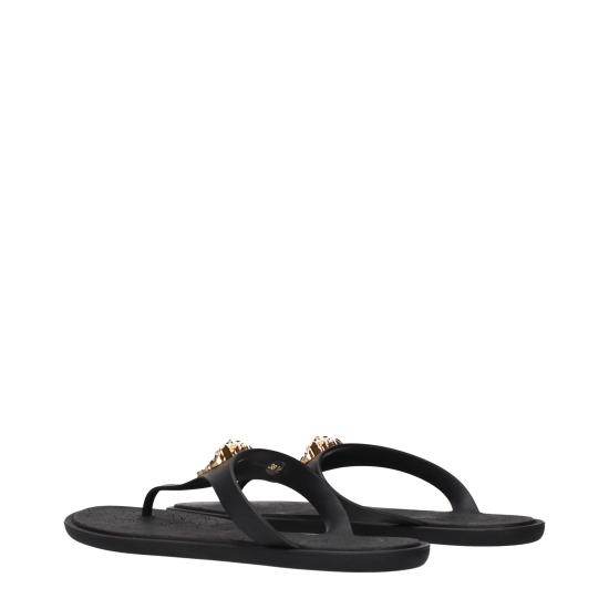  베르사체 알리아 러버 플랫 샌들 10162481A109831B00V - VERSACE