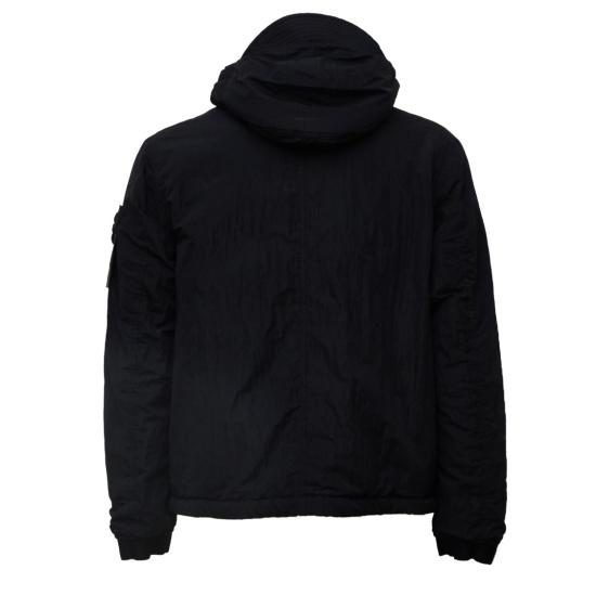 26FW 스톤 아일랜드 워프 립 나일론-TC 패딩 후드 자켓 L2S15Q100007 S0405 Black - STONE ISLAND