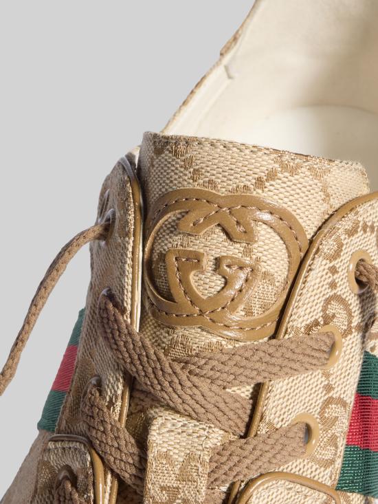 26FW 구찌 스트레치 로우탑 스니커즈 871608 BEIGE - GUCCI