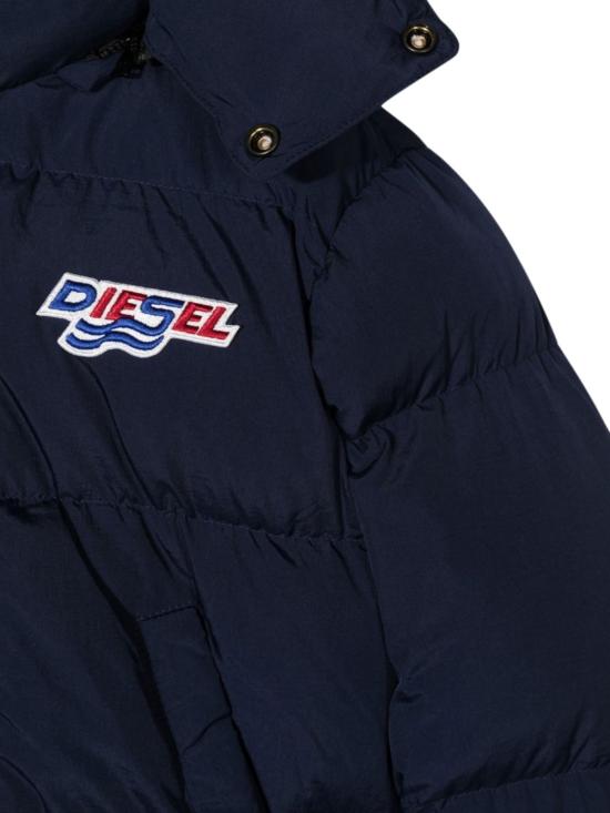  [키즈] 디젤 자켓 키즈 패딩 다운 재킷 (블루) - DIESEL