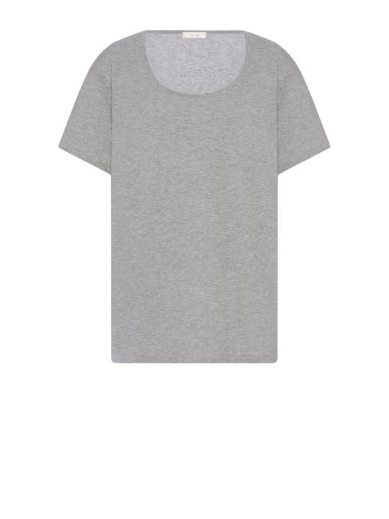 26FW 더로우 긴팔 티셔츠 R000607 Y1041 LRM LIGHT GREY MELANGE