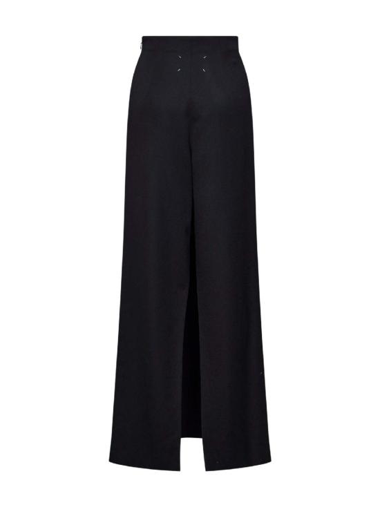  마르지엘라 롱 스커트 메종  스트레이트 맥시 스커트 블랙 - MAISON MARGIELA