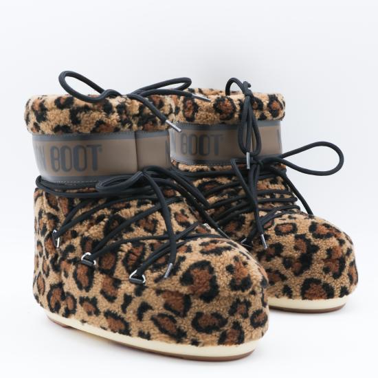 26FW 문부츠 아이콘 나일론 로우 부츠 80D1409960 MM21 COGNAC COCOA - MOON BOOT