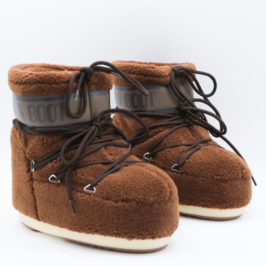 26FW 문부츠 아이콘 나일론 로우 부츠 80D1409700 M004 BROWN - MOON BOOT