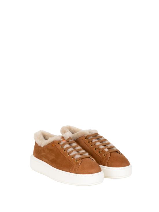 26FW 산토니 스니커즈 WBCD61524 BARPT0YC40 LIGHT BROWN - SANTONI
