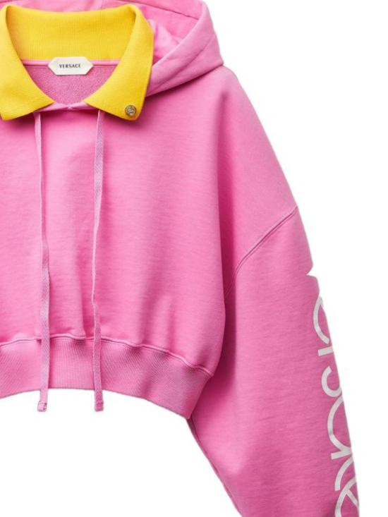 26FW 베르사체 스웨터 1025999 1A187152PA50 FUXIA YELLOW - VERSACE