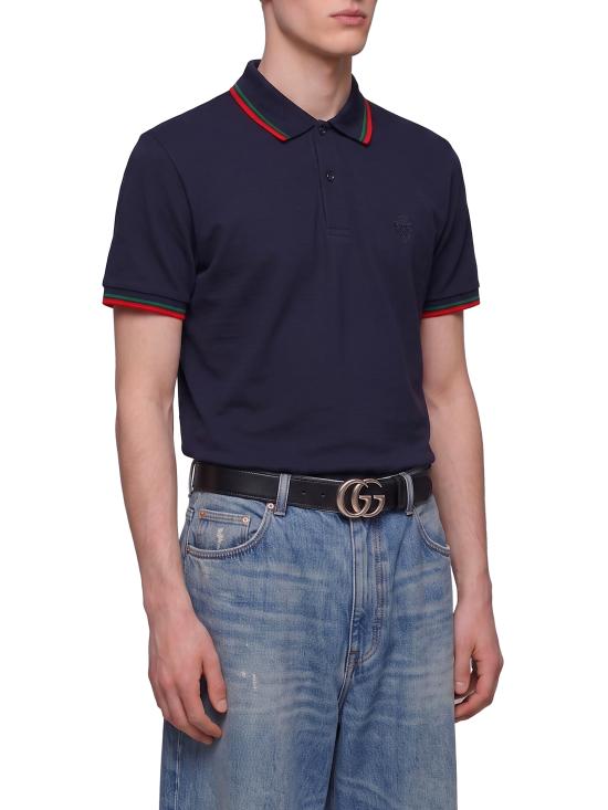 26FW 구찌 폴로 티셔츠 872471 BLUE - GUCCI