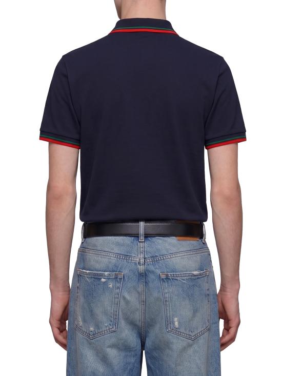 26FW 구찌 폴로 티셔츠 872471 BLUE - GUCCI