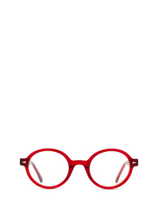 26FW 어게이즈 안경 GAKUDAI C008 CRYSTAL RED