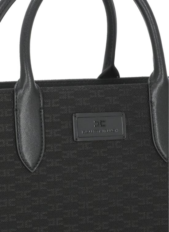 26FW 엘리자베타프랜치 토트백 BS01A66E2 110 BLACK - ELISABETTA FRANCHI