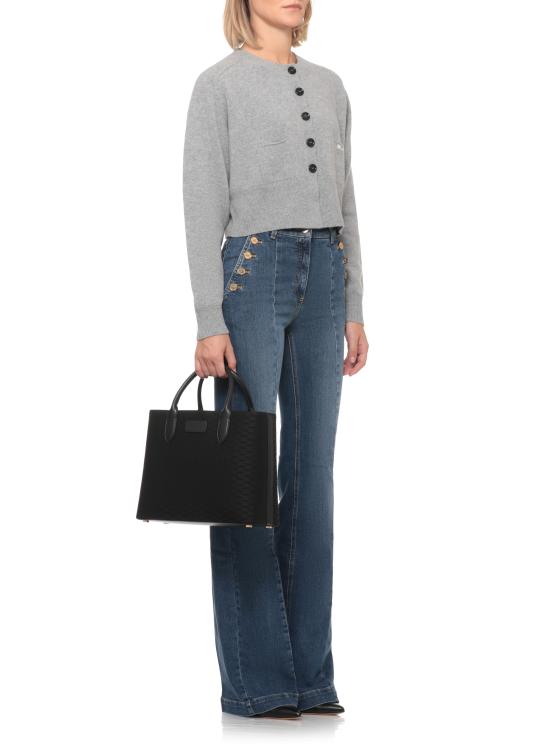 26FW 엘리자베타프랜치 토트백 BS01A66E2 110 BLACK - ELISABETTA FRANCHI