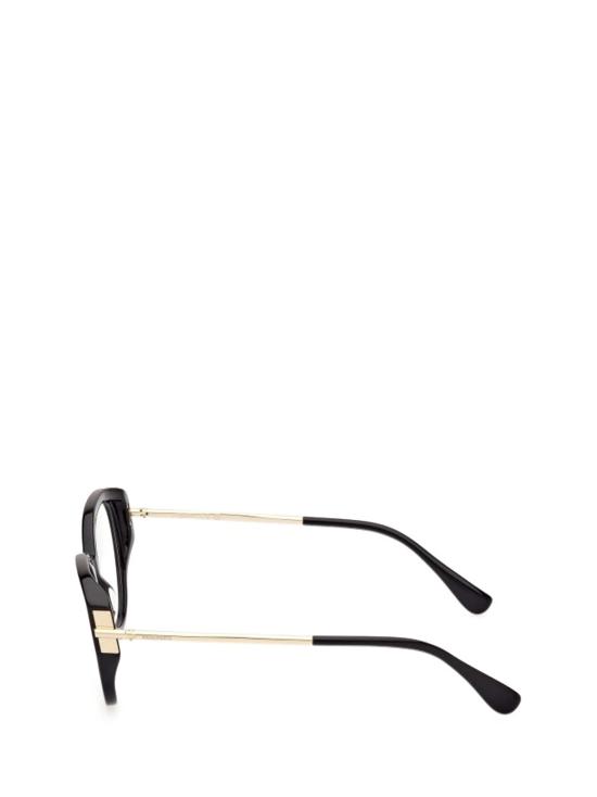 26FW 막스마라 안경 MM5116 001 SHINY BLACK PALE GOLD - MAX MARA