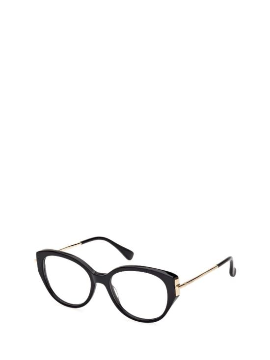 26FW 막스마라 안경 MM5116 001 SHINY BLACK PALE GOLD - MAX MARA