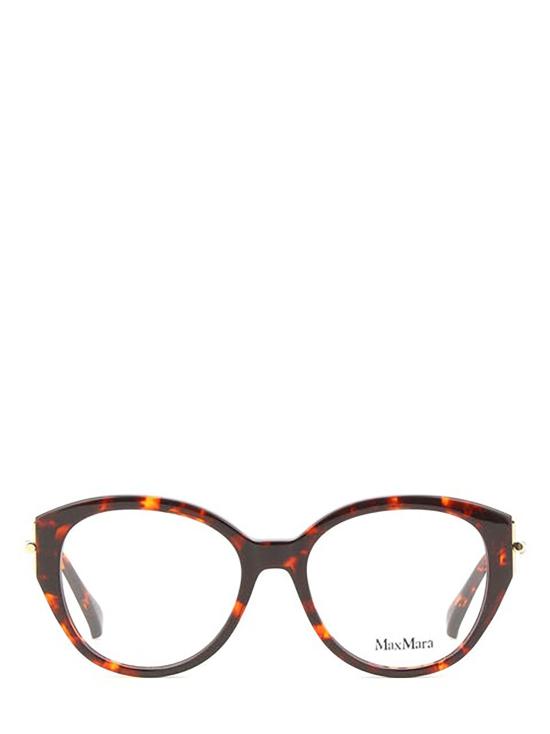 26FW 막스마라 안경 MM5116 052 DARK HAVANA SHINY PALE GOLD