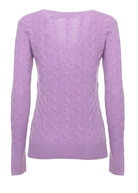 26FW 랄프 로렌 스웨터 211971866 501 PURPLE - RALPH LAUREN