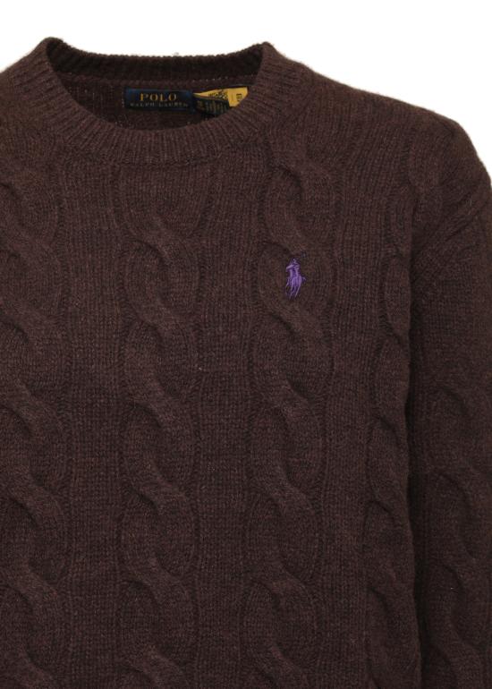 26FW 랄프 로렌 스웨터 211A91216 011 BROWN - RALPH LAUREN