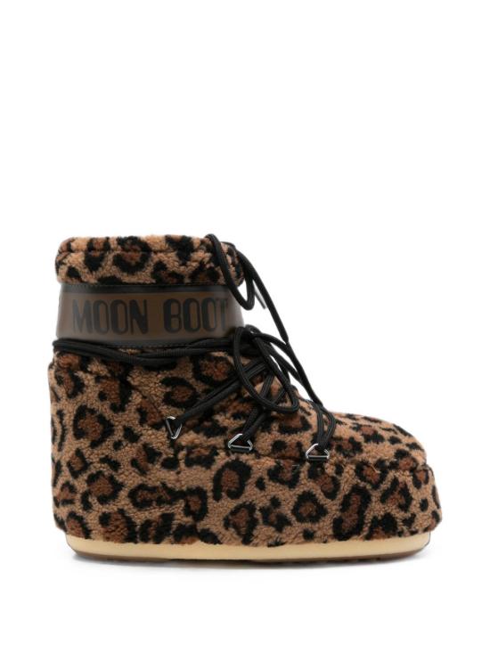 26FW 문부츠 아이콘 나일론 로우 부츠 80D1409960 MM21 MARRONE